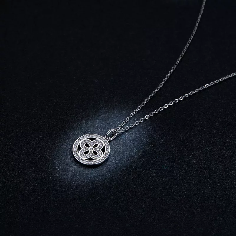 (afbeelding voor) Pandora Style Klavertje vier Ketting - BSN142 - Bekijken 6