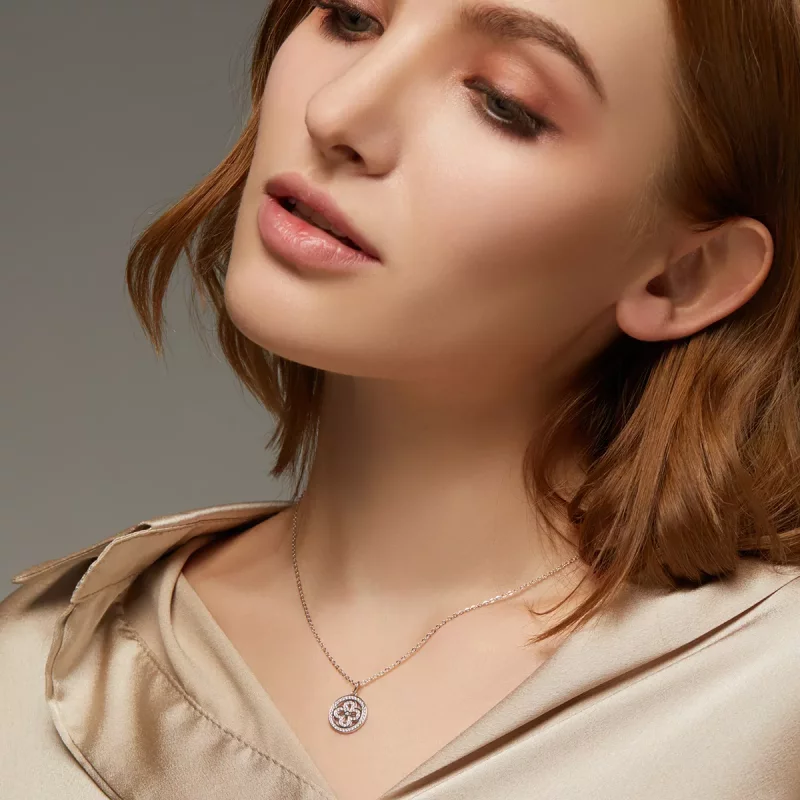 (afbeelding voor) Pandora Style Klavertje vier Ketting - BSN142 - Bekijken 7