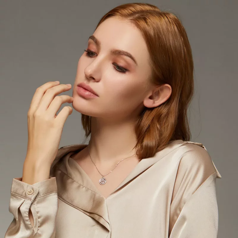 (afbeelding voor) Pandora Style Klavertje vier Ketting - BSN142 - Bekijken 8