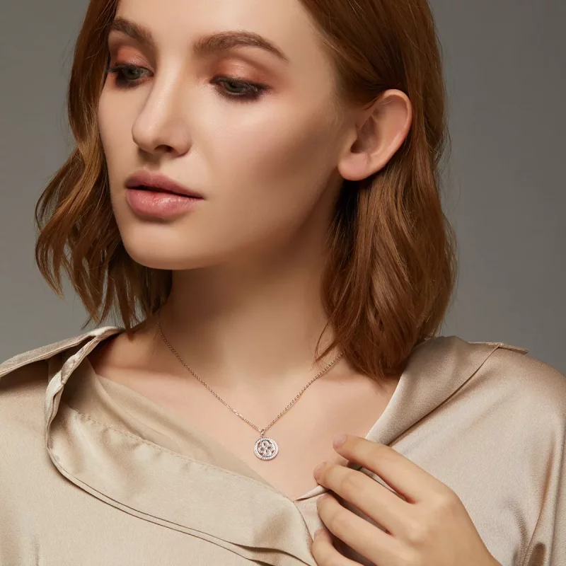 (afbeelding voor) Pandora Style Klavertje vier Ketting - BSN142 - Bekijken 9