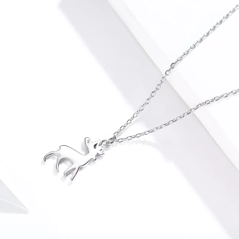 (afbeelding voor) Pandora Style Klein hert Chain Ketting - SCN362 - Bekijken 4