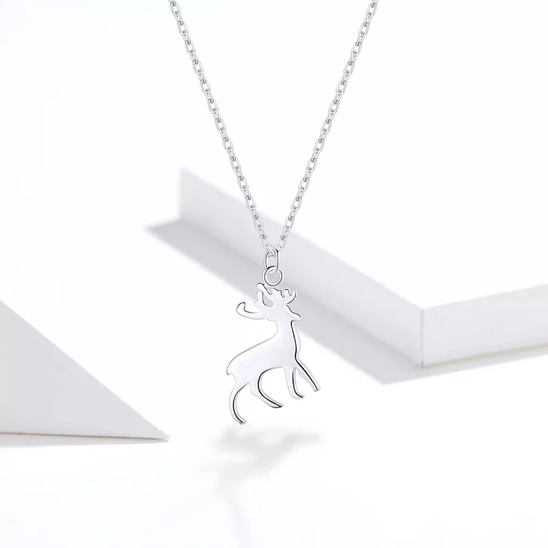 (afbeelding voor) Pandora Style Klein hert Chain Ketting - SCN362 - Bekijken 5
