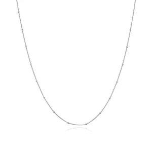 (afbeelding voor) Pandora Style Kleine ballen basisketting Chain Ketting - SCN391