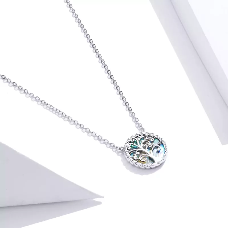 (afbeelding voor) Pandora Style Kleurrijke levensboom Chain Ketting - SCN433 - Bekijken 2