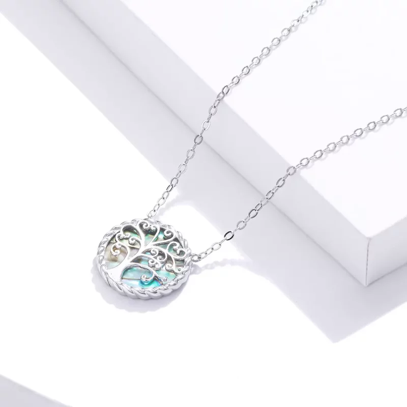 (afbeelding voor) Pandora Style Kleurrijke levensboom Chain Ketting - SCN433 - Bekijken 3