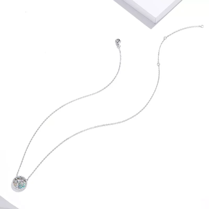 (afbeelding voor) Pandora Style Kleurrijke levensboom Chain Ketting - SCN433 - Bekijken 4