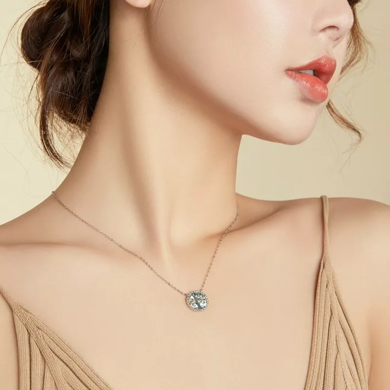 (afbeelding voor) Pandora Style Kleurrijke levensboom Chain Ketting - SCN433 - Bekijken 6