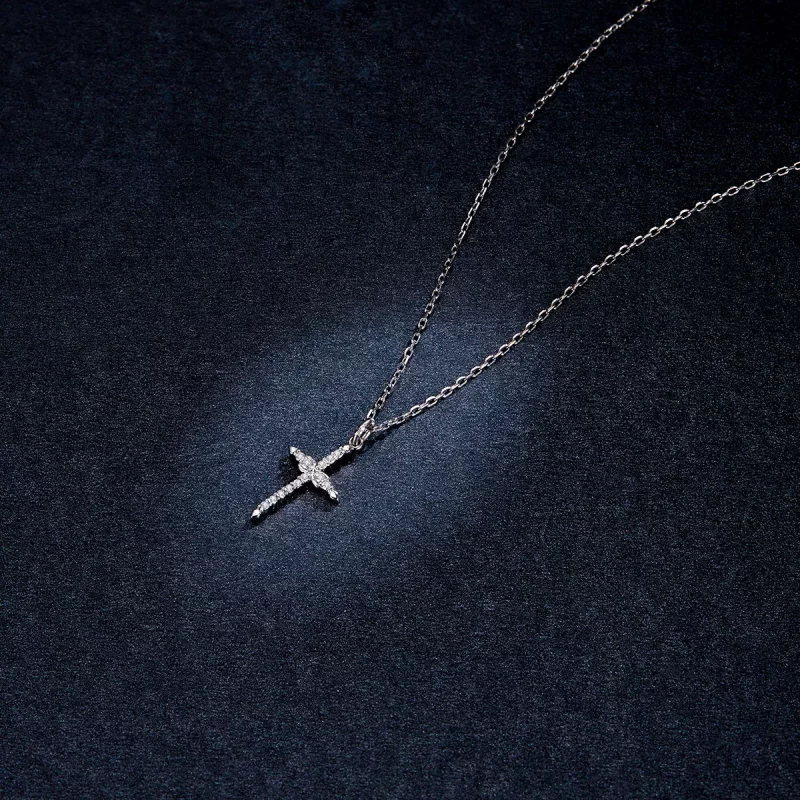 (afbeelding voor) Pandora Style Kruis van Liefde Ketting - BSN184 - Bekijken 5