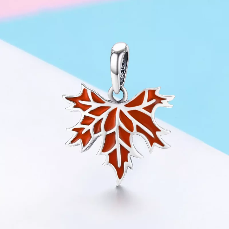 (afbeelding voor) Pandora Style Late herfst esdoornbladeren Hanger - SCC585 - Bekijken 4
