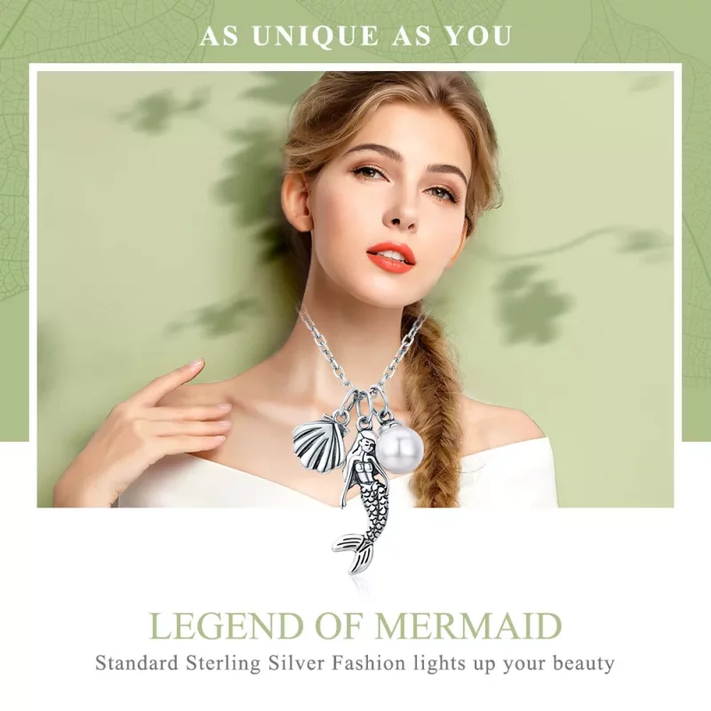 (afbeelding voor) Pandora Style Legende van de zeemeermin Chain Ketting - SCN237 - Bekijken 2