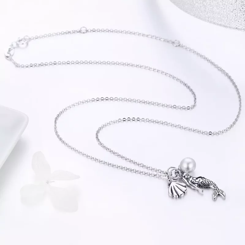 (afbeelding voor) Pandora Style Legende van de zeemeermin Chain Ketting - SCN237 - Bekijken 3