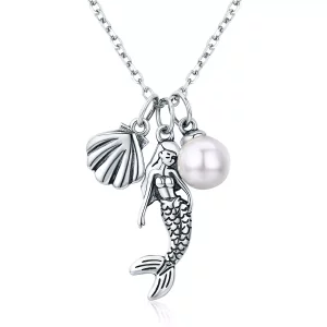 (afbeelding voor) Pandora Style Legende van de zeemeermin Chain Ketting - SCN237