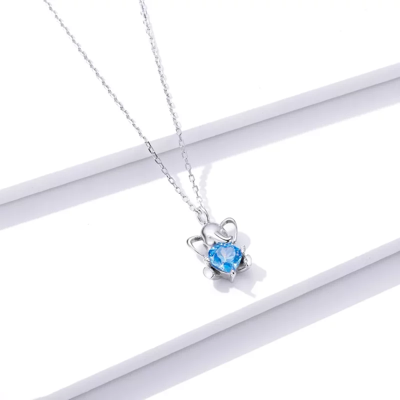 (afbeelding voor) Pandora Style Levendige Olifant Ketting - BSN180 - Bekijken 3