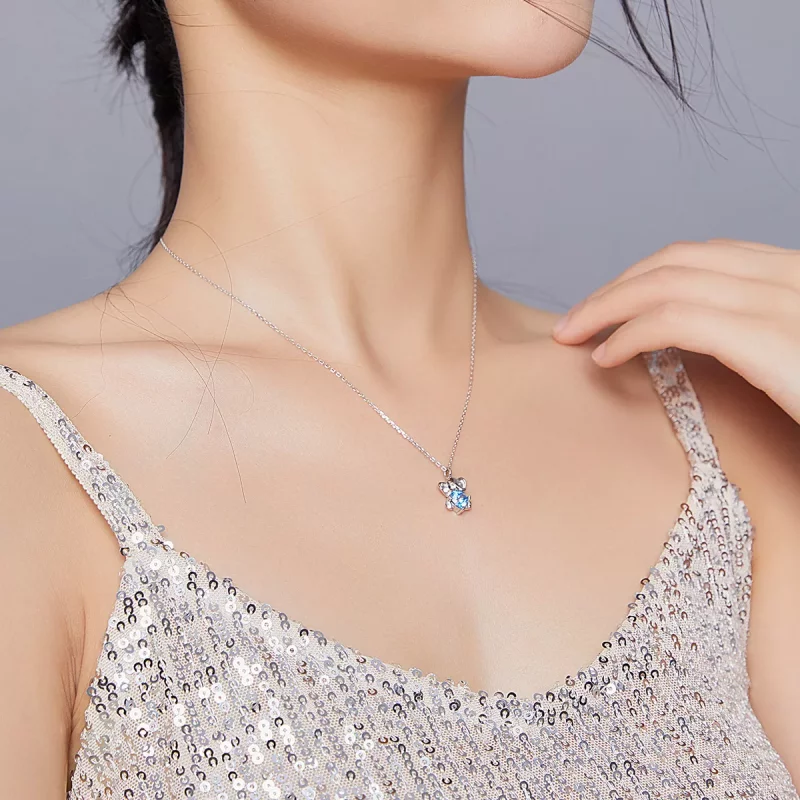 (afbeelding voor) Pandora Style Levendige Olifant Ketting - BSN180 - Bekijken 7