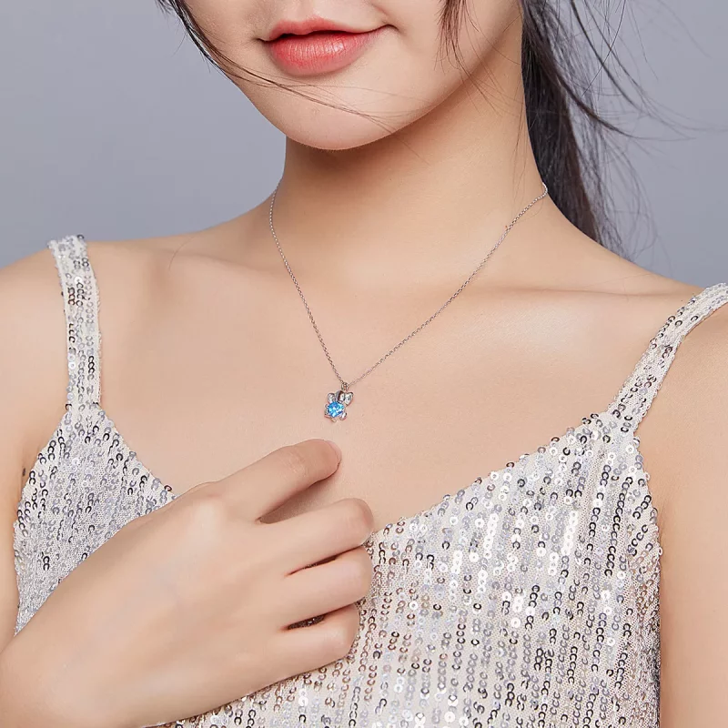 (afbeelding voor) Pandora Style Levendige Olifant Ketting - BSN180 - Bekijken 9