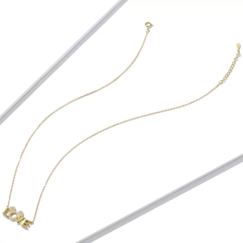 (afbeelding voor) Pandora Style Liefde Merk Ketting - BSN238 - Bekijken 4