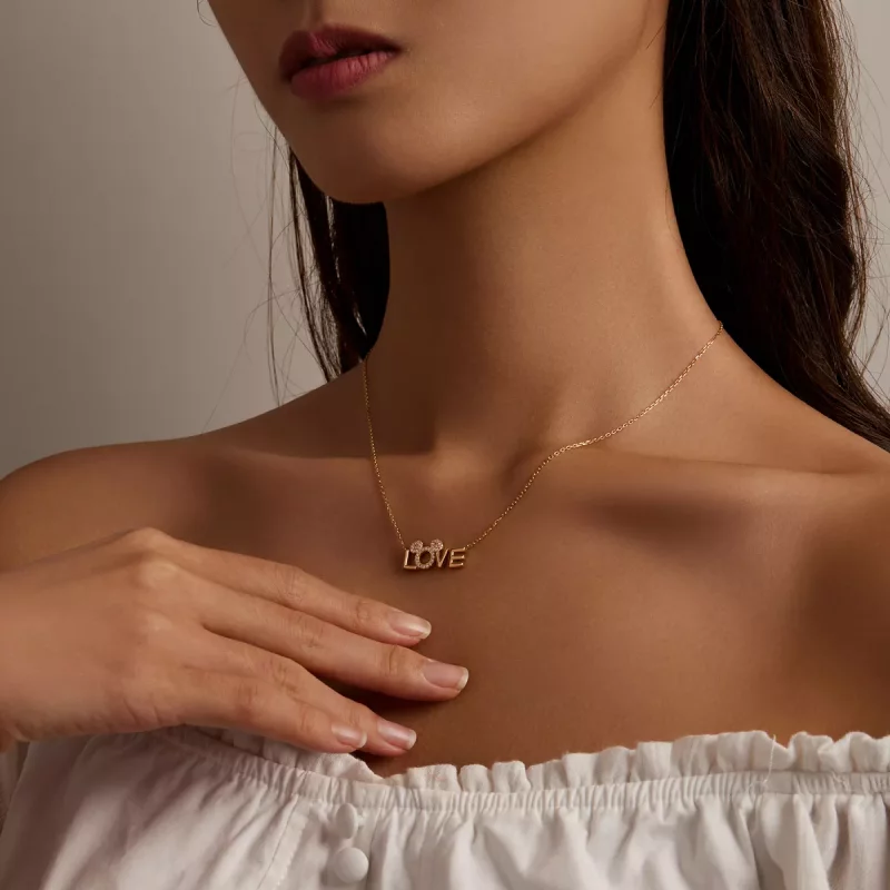 (afbeelding voor) Pandora Style Liefde Merk Ketting - BSN238 - Bekijken 9