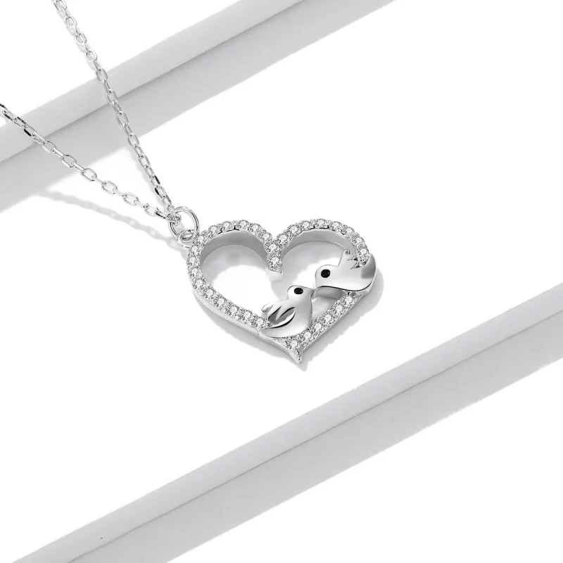 (afbeelding voor) Pandora Style Liefde Vogel Ketting - BSN237 - Bekijken 2