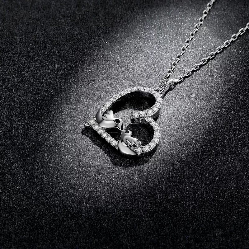 (afbeelding voor) Pandora Style Liefde Vogel Ketting - BSN237 - Bekijken 5