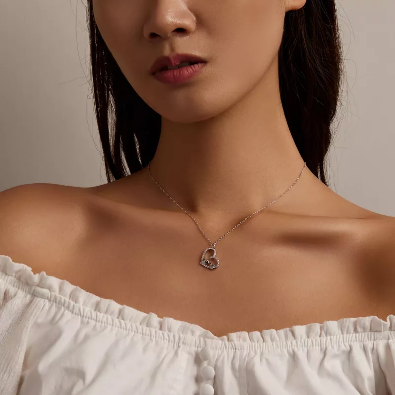 (afbeelding voor) Pandora Style Liefde Vogel Ketting - BSN237 - Bekijken 7