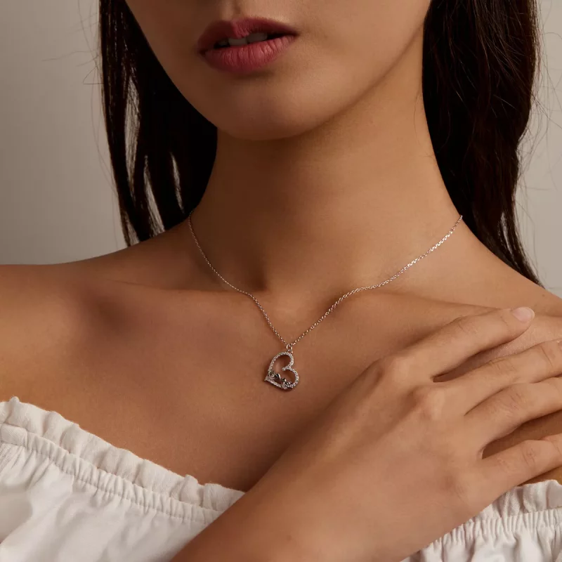 (afbeelding voor) Pandora Style Liefde Vogel Ketting - BSN237 - Bekijken 8
