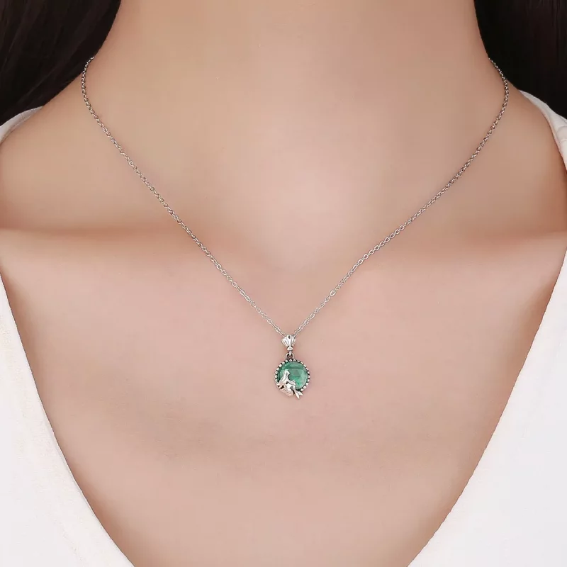 (afbeelding voor) Pandora Style Liefde voor geliefden Chain Ketting - SCN262 - Bekijken 5