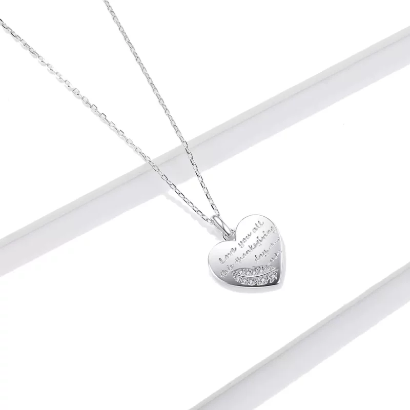 (afbeelding voor) Pandora Style Liefdesbrief Ketting - BSN196 - Bekijken 3