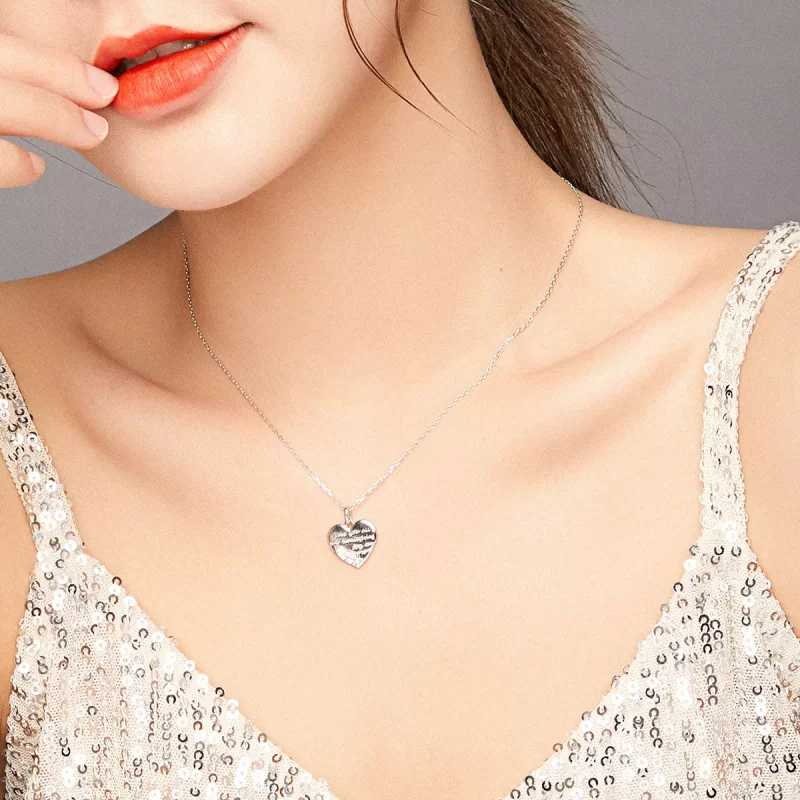 (afbeelding voor) Pandora Style Liefdesbrief Ketting - BSN196 - Bekijken 7