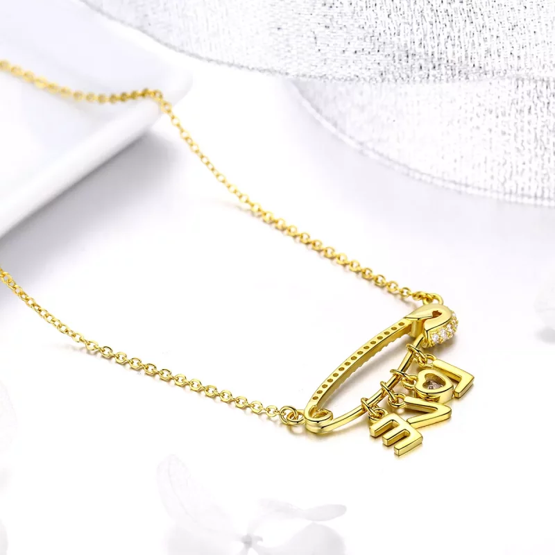 (afbeelding voor) Pandora Style Liefdesclip Chain Ketting - SCN324 - Bekijken 5