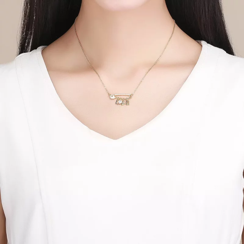 (afbeelding voor) Pandora Style Liefdesclip Chain Ketting - SCN324 - Bekijken 7