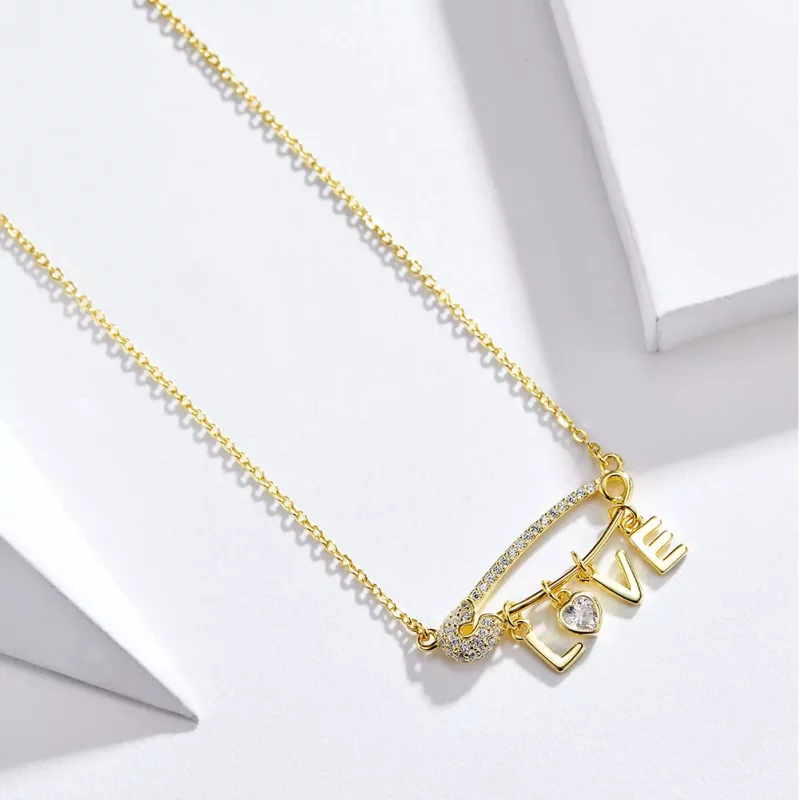 (afbeelding voor) Pandora Style Liefdesclip Chain Ketting - SCN324 - Bekijken 8