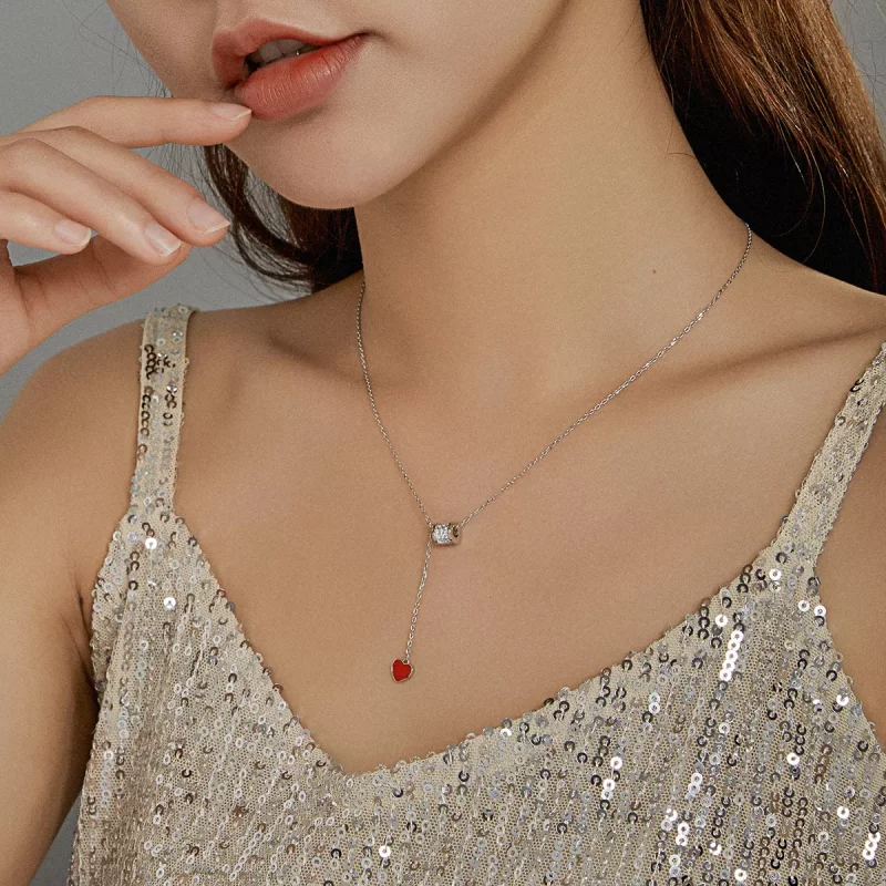(afbeelding voor) Pandora Style Liefdevolle taille Chain Ketting - SCN424 - Bekijken 8