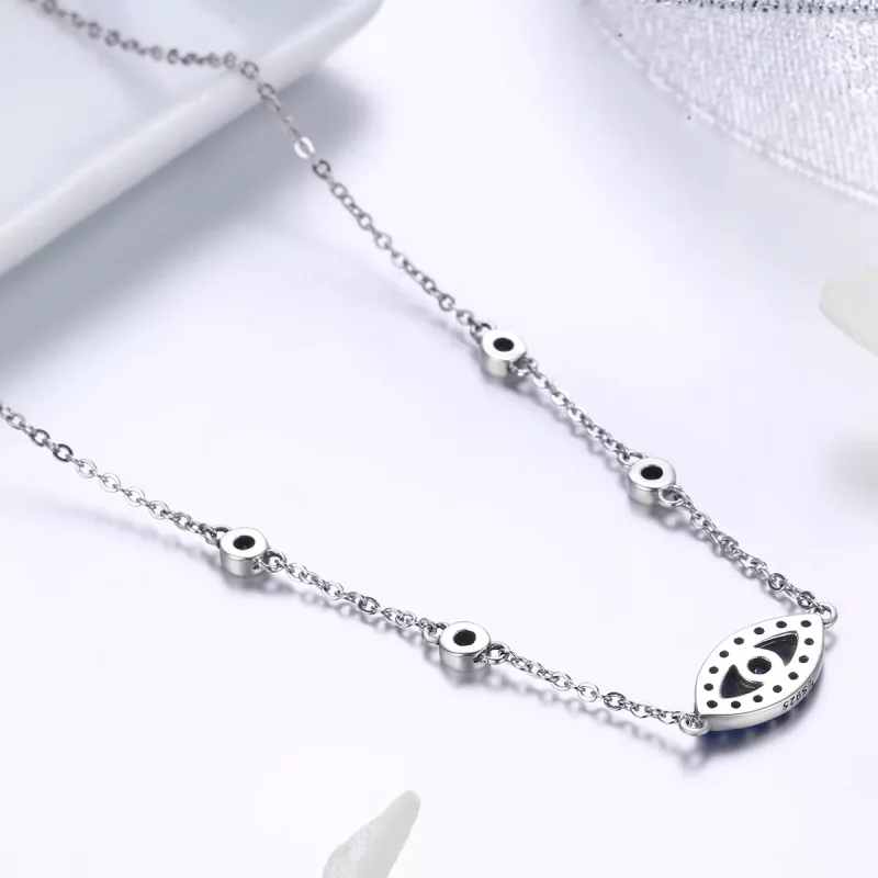 (afbeelding voor) Pandora Style Magisch oog Chain Ketting - SCN300 - Bekijken 4