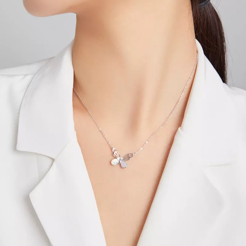 (afbeelding voor) Pandora Style Metamorfose Ketting - BSN216 - Bekijken 6