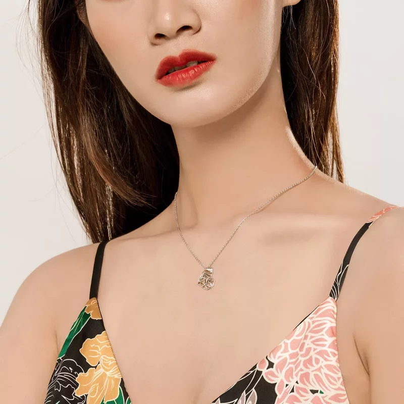 (afbeelding voor) Pandora Style Mooie liefde Chain Ketting - SCN364 - Bekijken 6
