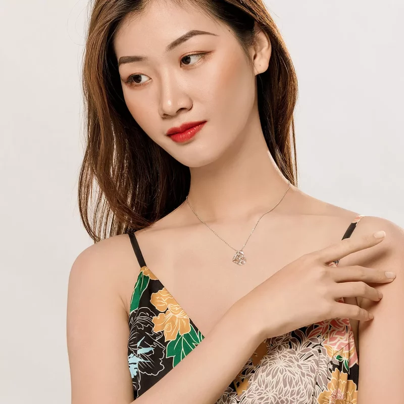 (afbeelding voor) Pandora Style Mooie liefde Chain Ketting - SCN364 - Bekijken 7