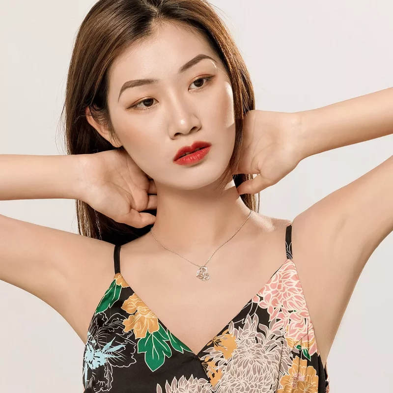 (afbeelding voor) Pandora Style Mooie liefde Chain Ketting - SCN364 - Bekijken 8