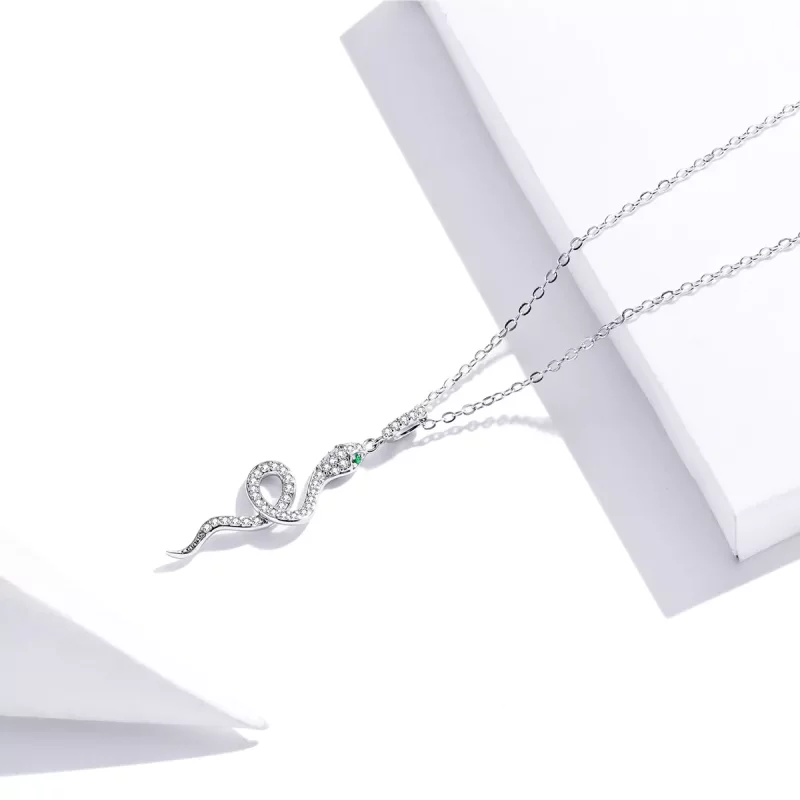 (afbeelding voor) Pandora Style Mooie slang Chain Ketting - SCN409 - Bekijken 3
