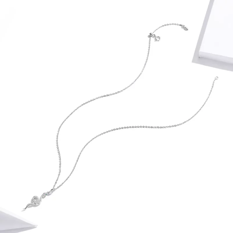 (afbeelding voor) Pandora Style Mooie slang Chain Ketting - SCN409 - Bekijken 4