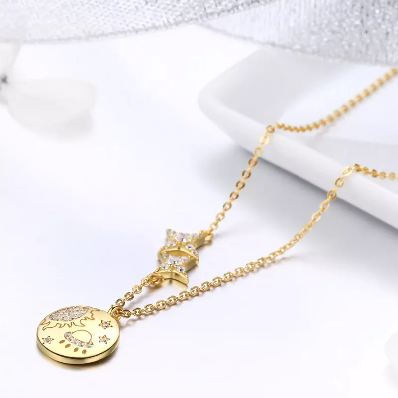 (afbeelding voor) Pandora Style Mysterieuze Interstellaire Ketting - SCN281 - Bekijken 4