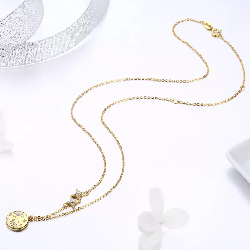 (afbeelding voor) Pandora Style Mysterieuze Interstellaire Ketting - SCN281 - Bekijken 6