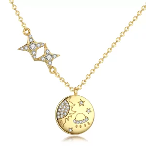 Pandora Style Mysterieuze Interstellaire Ketting - SCN281 (afbeelding voor) Pandora Style Mysterieuze Interstellaire Ketting - SCN281
