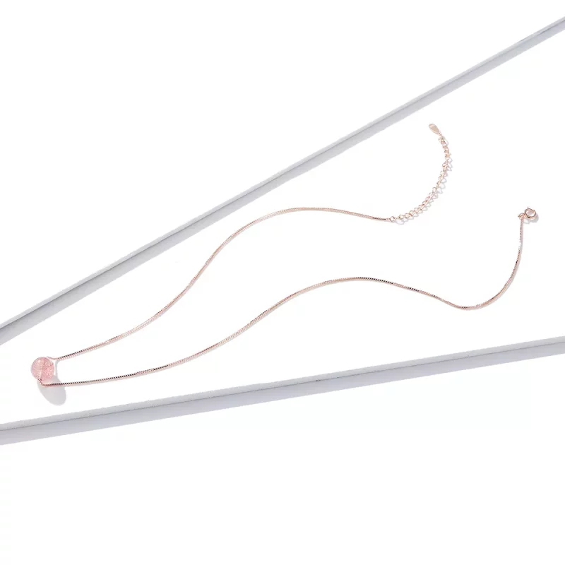 (afbeelding voor) Pandora Style Natuurlijk Aardbei Kristal Ketting - BSN096 - Bekijken 4