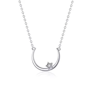 Pandora Style Offset stercirkel Chain Ketting - SCN382 (afbeelding voor) Pandora Style Offset stercirkel Chain Ketting - SCN382