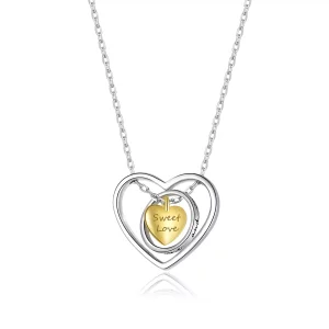 Pandora Style Omringd door hart Ketting - BSN207 (afbeelding voor) Pandora Style Omringd door hart Ketting - BSN207