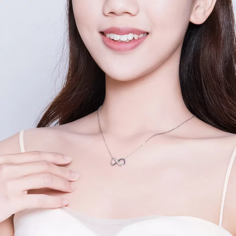 (afbeelding voor) Pandora Style Onbeperkt liefde Chain Ketting - SCN352 - Bekijken 6