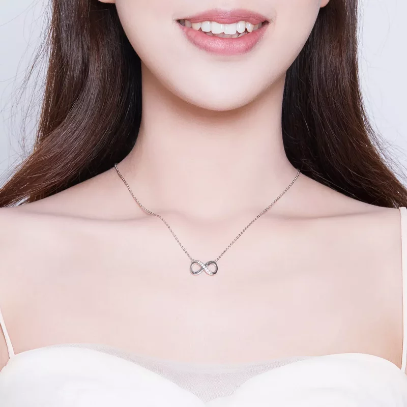 (afbeelding voor) Pandora Style Onbeperkt liefde Chain Ketting - SCN352 - Bekijken 7