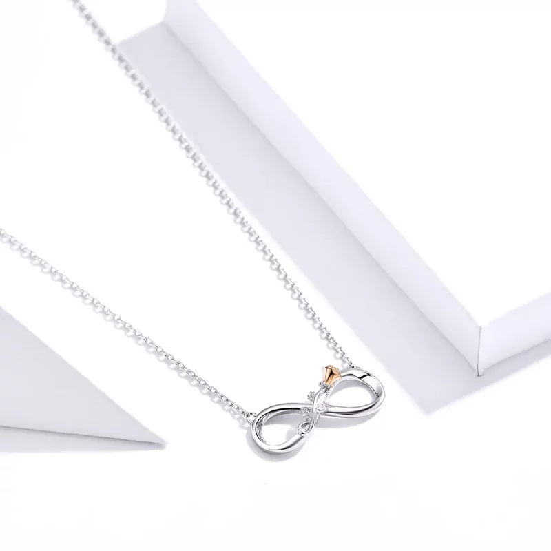 (afbeelding voor) Pandora Style Oneindige liefde Chain Ketting - SCN371 - Bekijken 3
