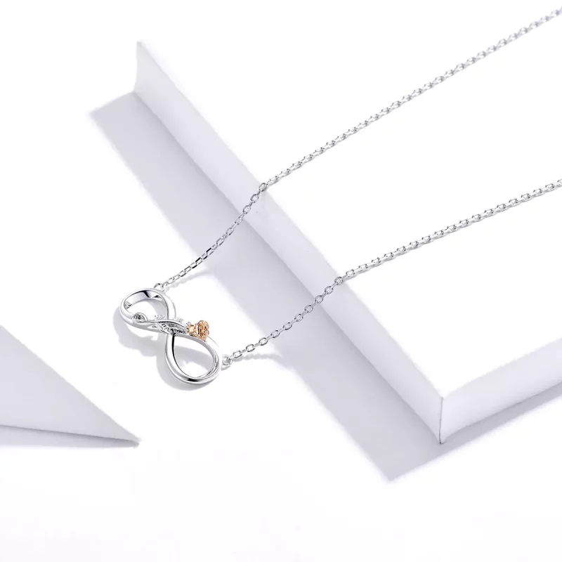(afbeelding voor) Pandora Style Oneindige liefde Chain Ketting - SCN371 - Bekijken 4