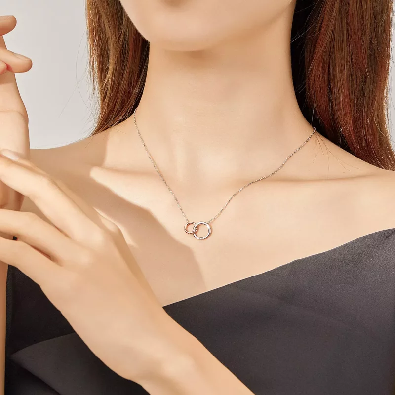 (afbeelding voor) Pandora Style Oneindige Liefde Ketting - BSN159 - Bekijken 8